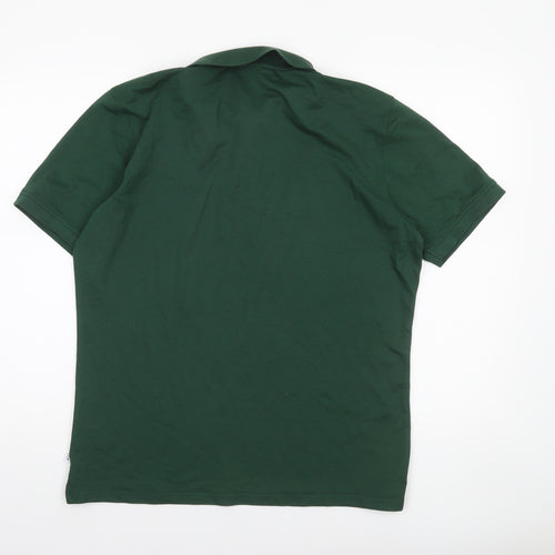 Calvin Klein Golf Men's Green Regular Fit Polo Shirt Size L