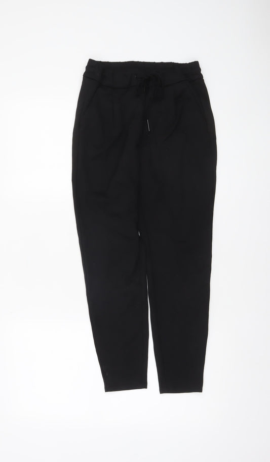 Vero Moda Women's Black Jogger Trousers Size 8 Regular Fit