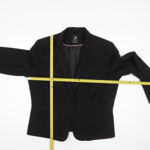 Atmosphere Women's Black Blazer UK 18 Classic Single-Breasted Jacket