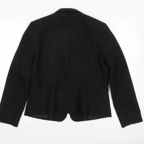 Atmosphere Women's Black Blazer UK 18 Classic Single-Breasted Jacket