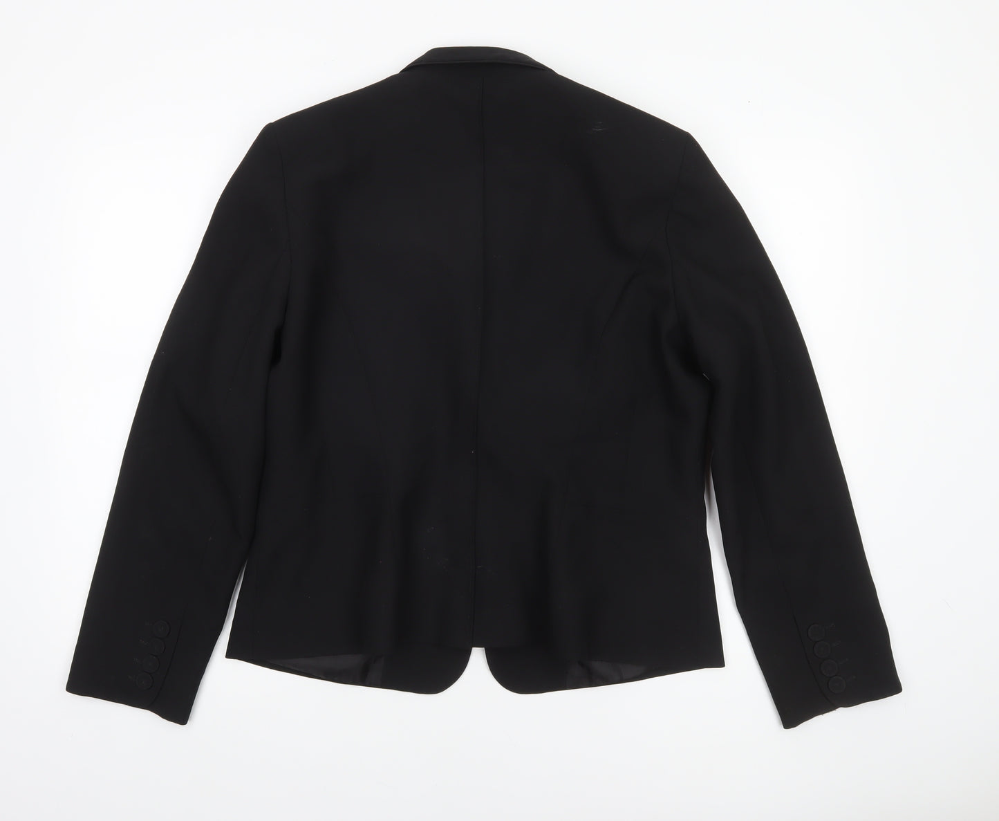 Atmosphere Women's Black Blazer UK 18 Classic Single-Breasted Jacket