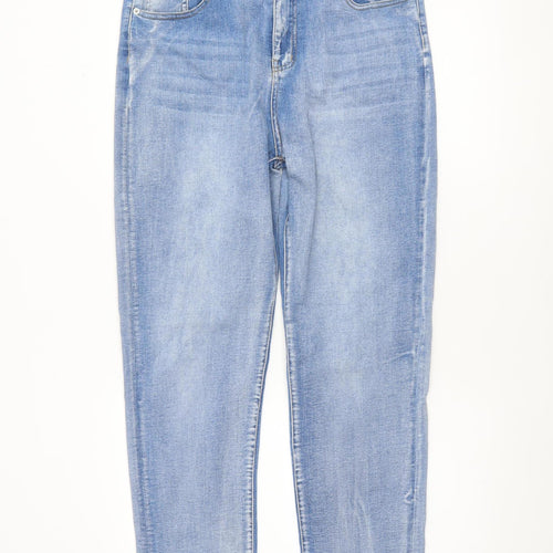 NAIIF Women’s Blue Straight Leg Stretch Denim Jeans Size XL