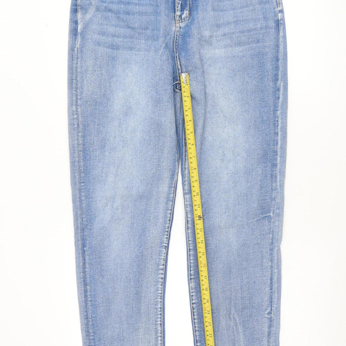 NAIIF Women’s Blue Straight Leg Stretch Denim Jeans Size XL