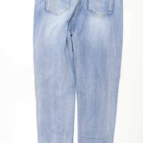 NAIIF Women’s Blue Straight Leg Stretch Denim Jeans Size XL