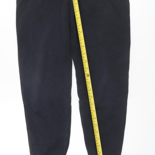 Under Armour Boys Black Jogger Fleece Trousers Size 12 Years