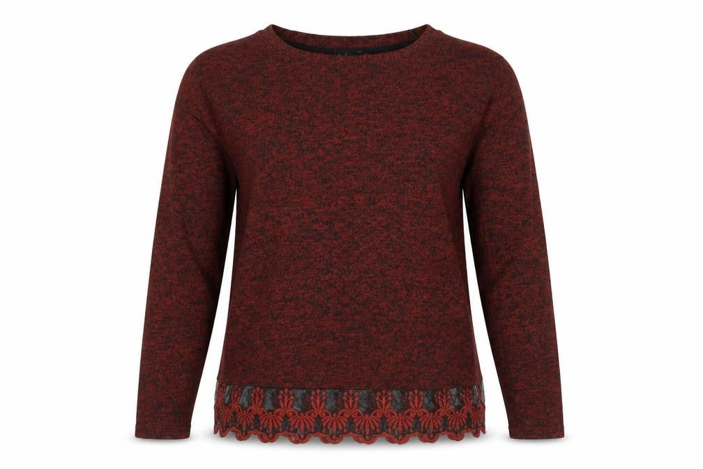 Next Women’s Red Knit Jumper Size 10 Long Sleeve Boat Neck