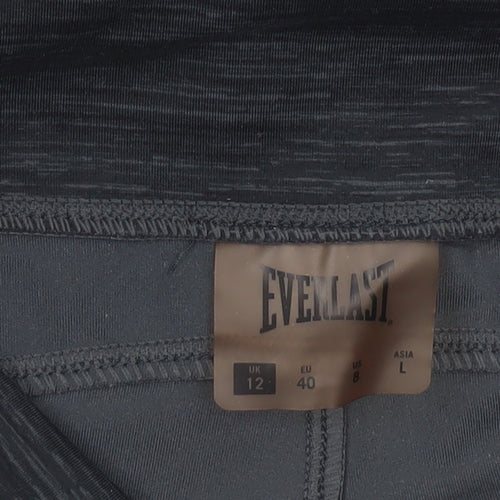 Everlast Womens Black Size 12 Leggings Gym Training Trousers