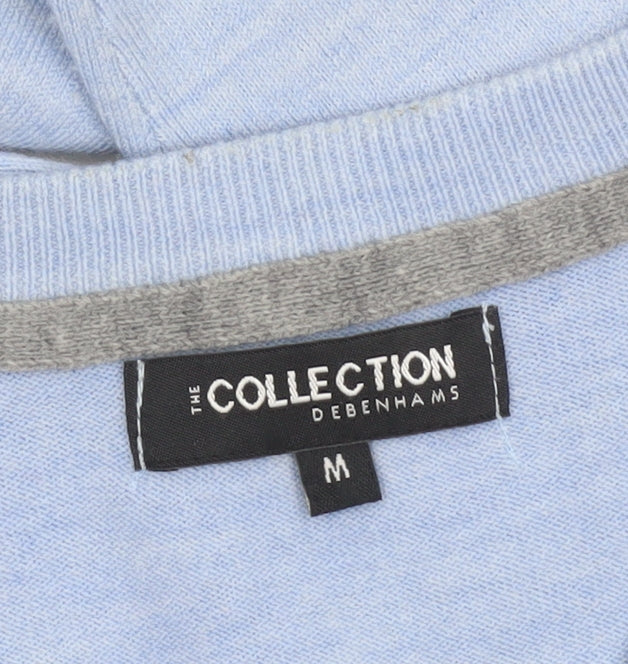 Debenhams Men’s Blue Acrylic V-Neck Pullover Jumper M
