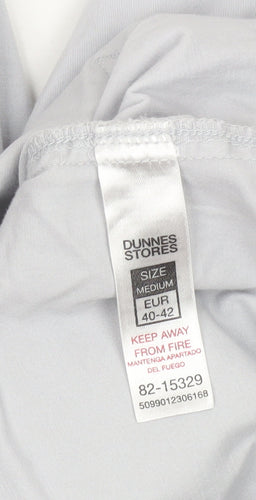 Dunnes Stores Women Grey Cargo Trousers Size 14 Cotton Blend