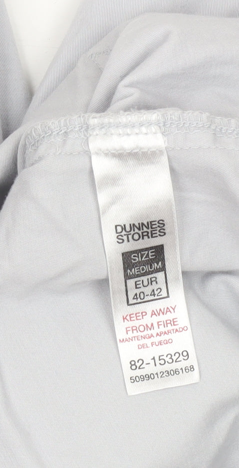 Dunnes Stores Women Grey Cargo Trousers Size 14 Cotton Blend