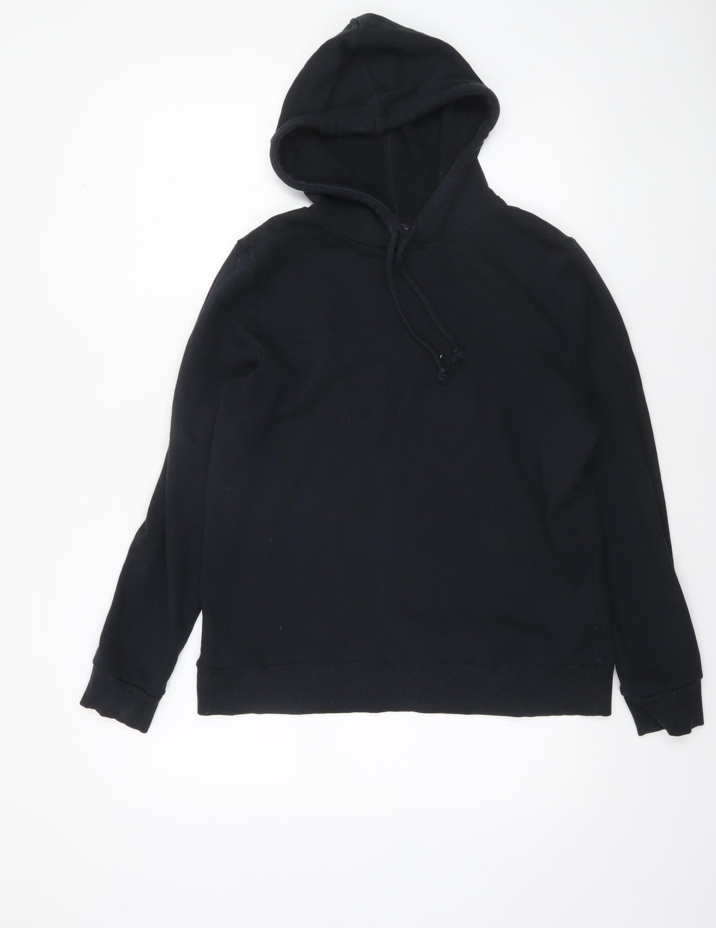 Marks and Spencer Womens Black Size 12 Pullover Hoodie