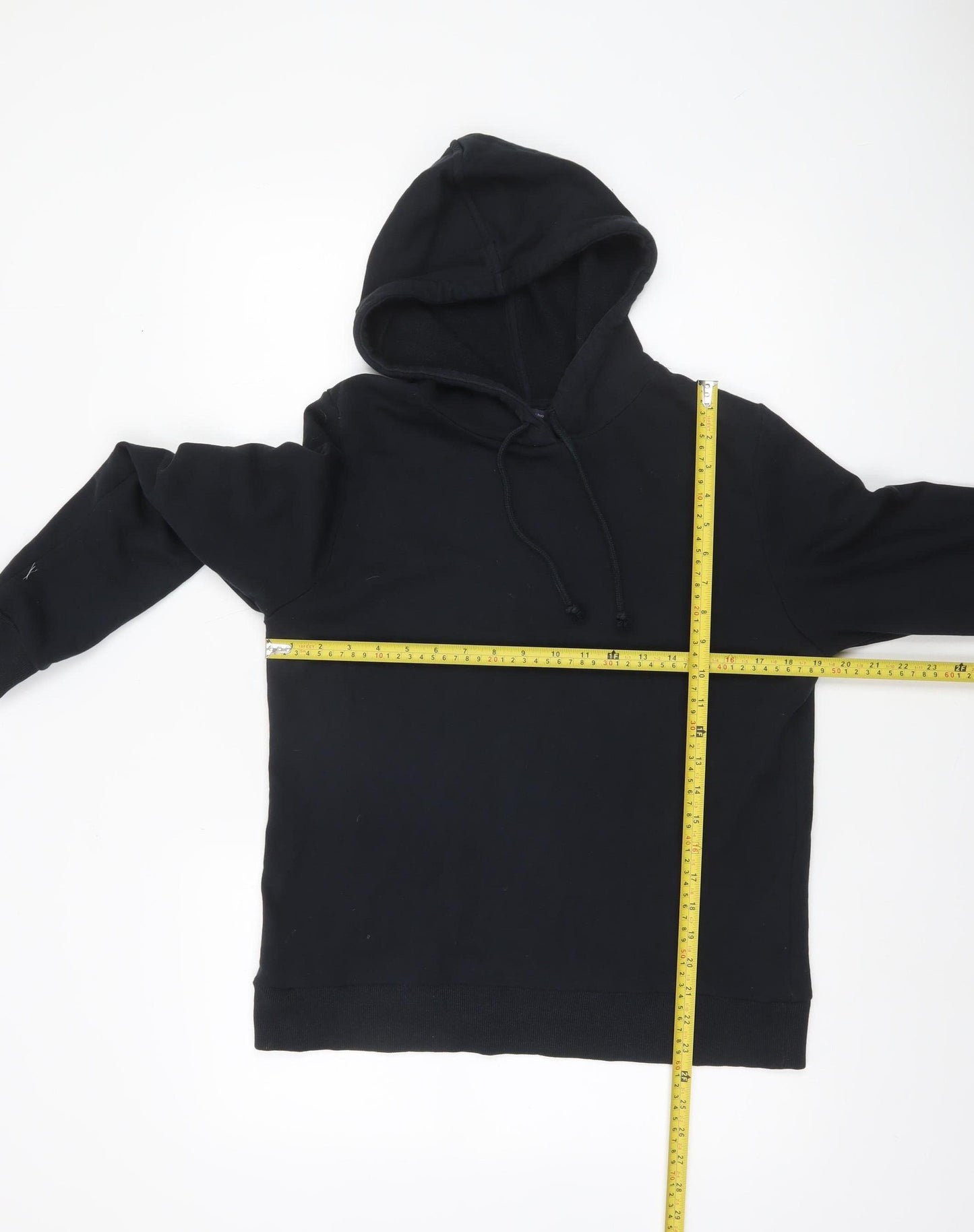 Marks and Spencer Womens Black Size 12 Pullover Hoodie