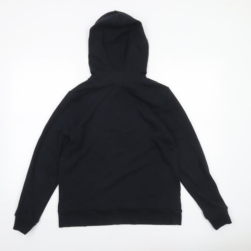 Marks and Spencer Womens Black Size 12 Pullover Hoodie