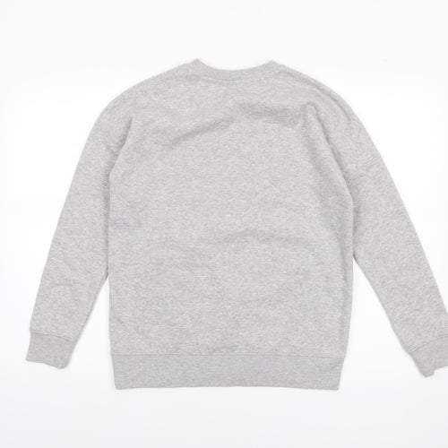 Papaya Woman Grey Christmas 'Fab-Yule-Ous' Graphic Sweatshirt Small