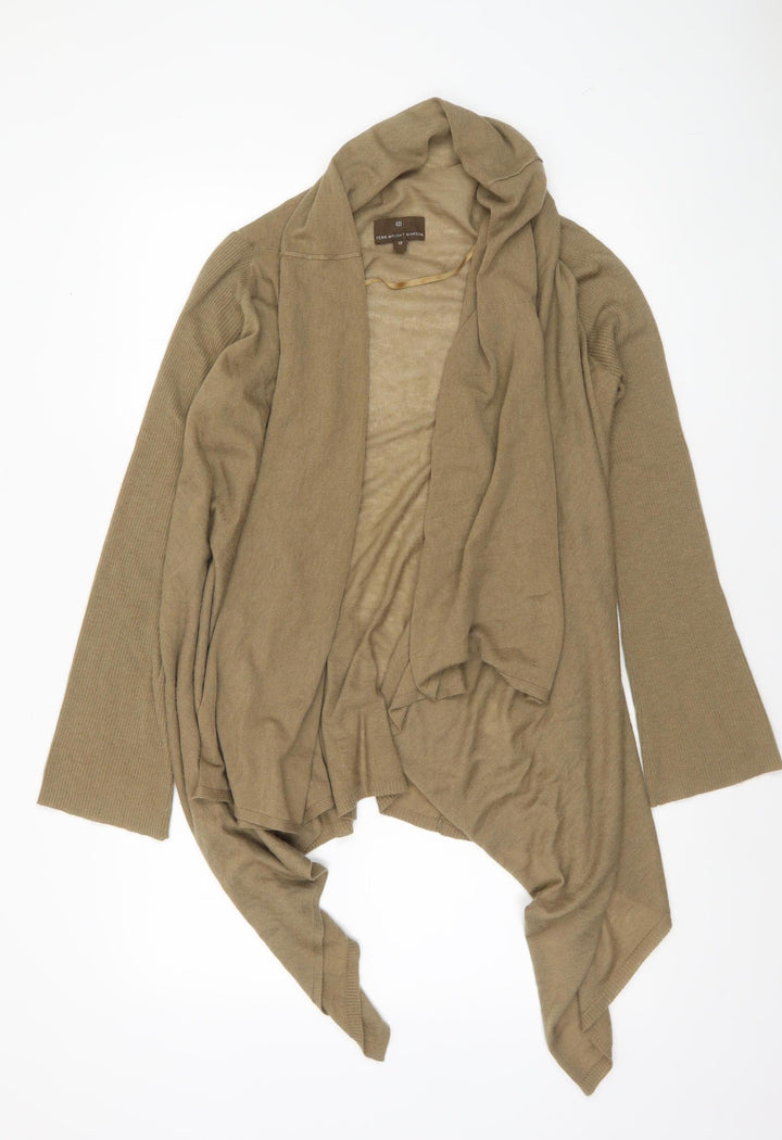 Fenn Wright Manson Women’s Beige Wool Cashmere Cardigan Size 12