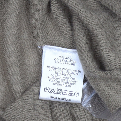 Fenn Wright Manson Women’s Beige Wool Cashmere Cardigan Size 12