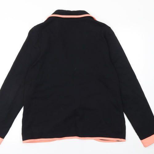 George Women's Black Blazer Size 16 Cotton Casual Workwear Jacket