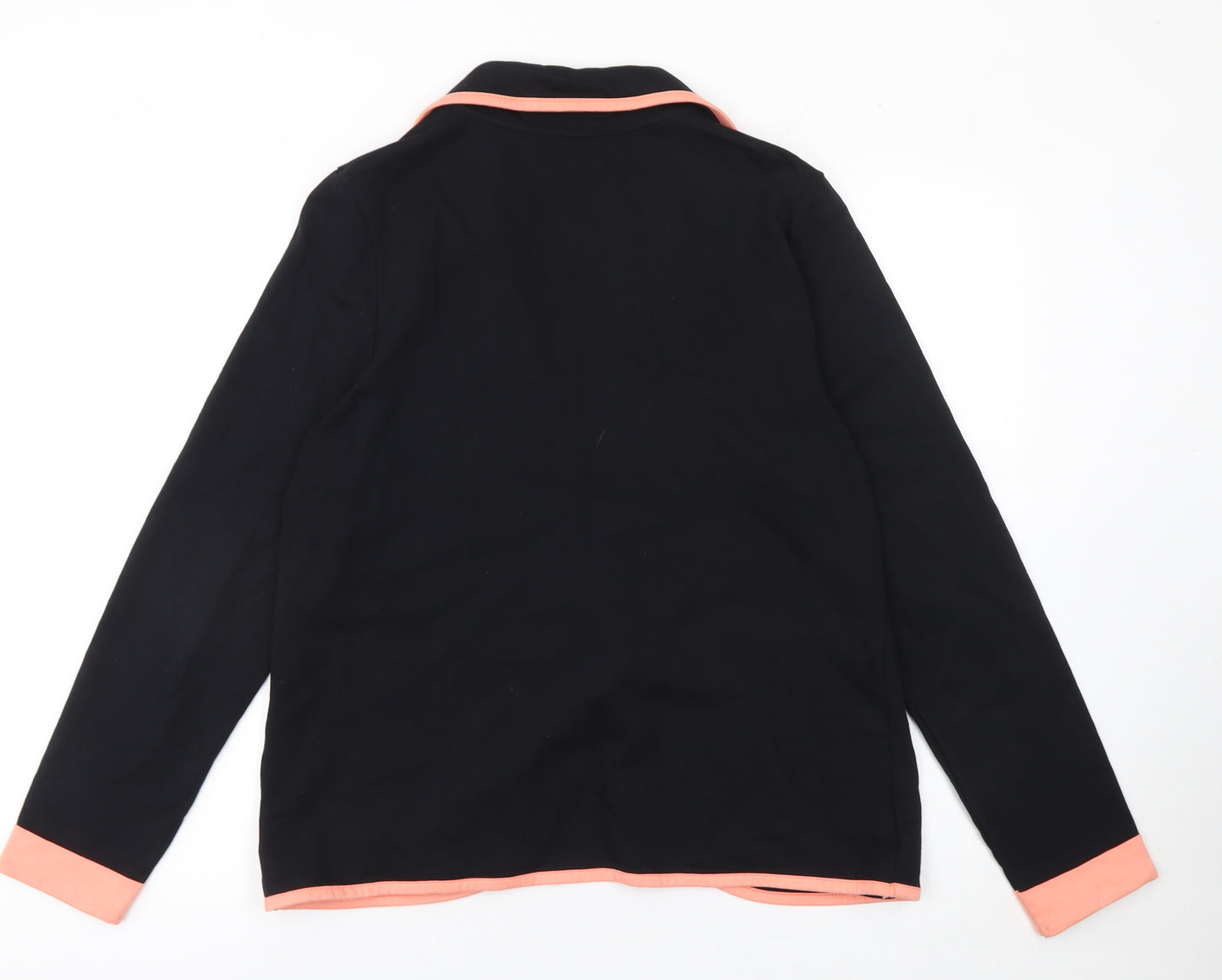 George Women's Black Blazer Size 16 Cotton Casual Workwear Jacket