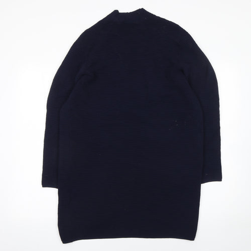 Esprit Women’s Navy Blue Open Front Long Sleeve Cardigan Size S