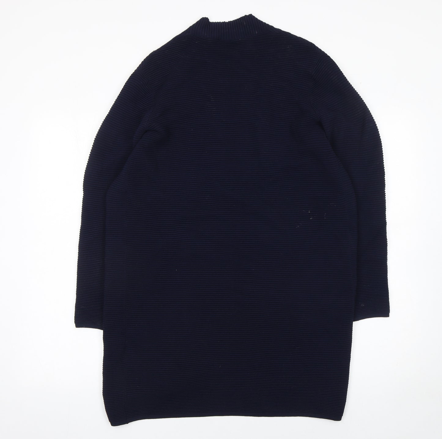 Esprit Women’s Navy Blue Open Front Long Sleeve Cardigan Size S