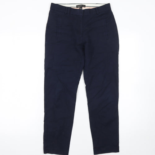 Mango Women’s Blue Slim Fit Chino Trousers Size 6