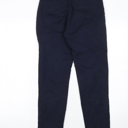 Mango Women’s Blue Slim Fit Chino Trousers Size 6