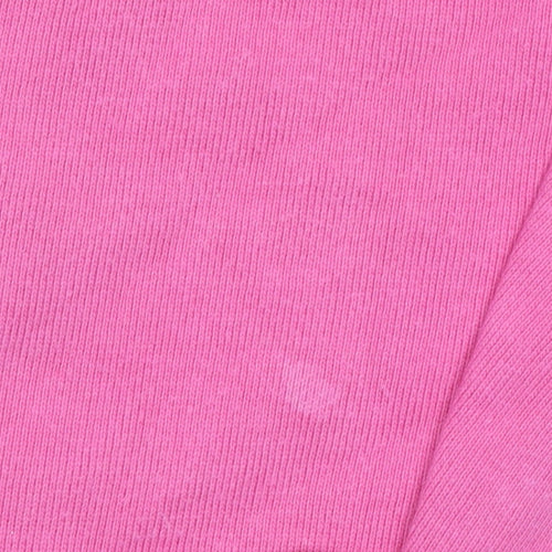 Noughts & Kisses Women's Pink Cotton Sweatpants L Casual
