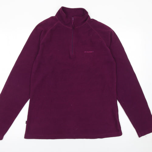 Mountain Life Women's Purple Fleece Pullover Sweatshirt Size 14
