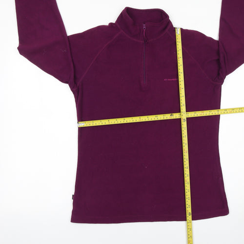 Mountain Life Women's Purple Fleece Pullover Sweatshirt Size 14