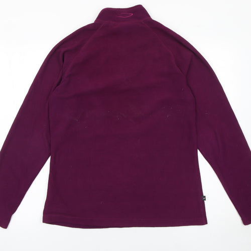 Mountain Life Women's Purple Fleece Pullover Sweatshirt Size 14