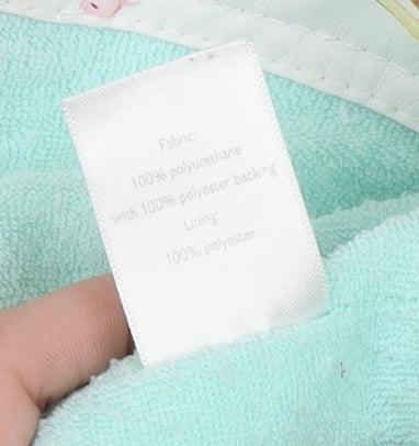 Powell Craft Girls White Mermaid Waterproof Hooded Rain Coat 2-3 Years