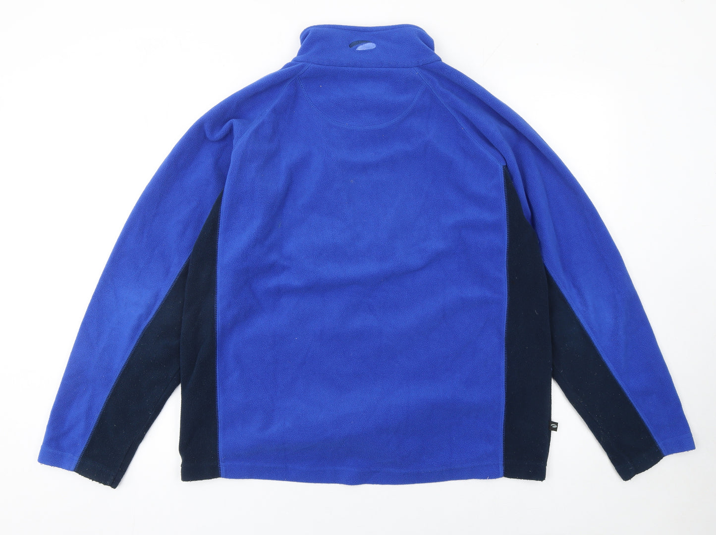 Mountainlife Men's Blue Fleece Pullover Sweatshirt Size M