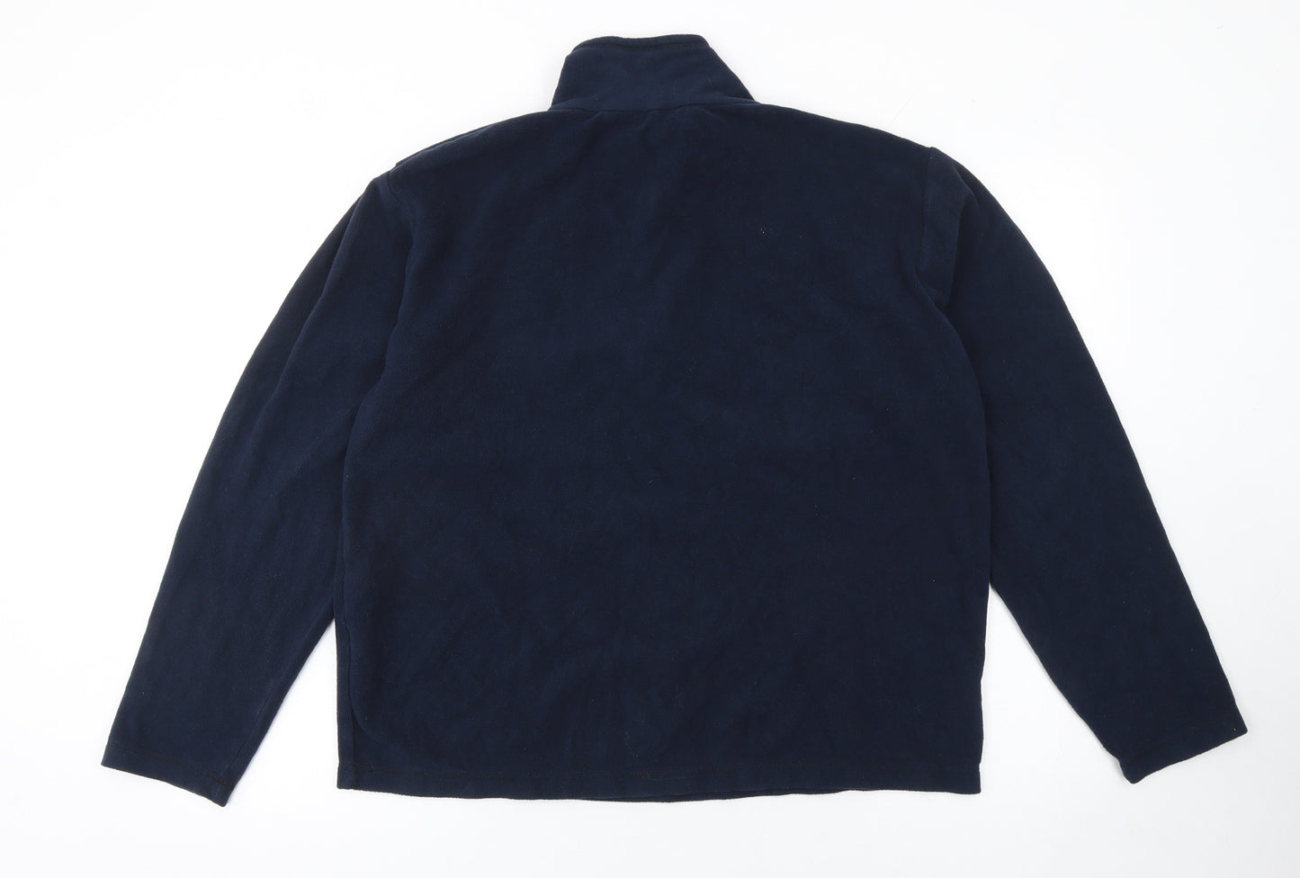 Regatta Men's Blue Fleece Sweatshirt L 1/4 Zip Outdoor Pullover