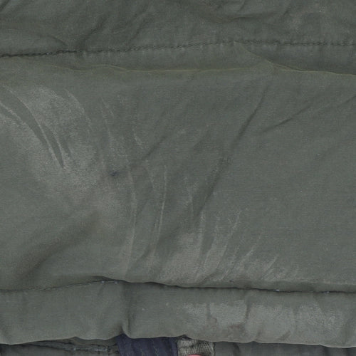 Gap Kids Boys Green Hooded Puffer Jacket 12-13 Years Winter Coat