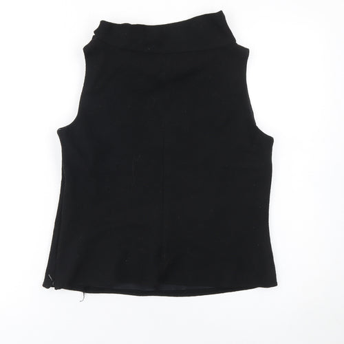Designers at Debenhams Women Black Size 12 Cowl Neck Sleeveless Blouse