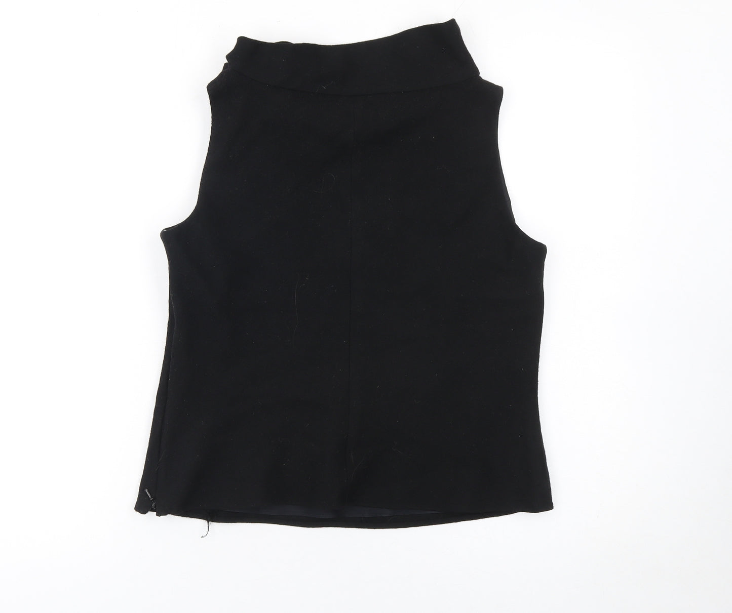 Designers at Debenhams Women Black Size 12 Cowl Neck Sleeveless Blouse