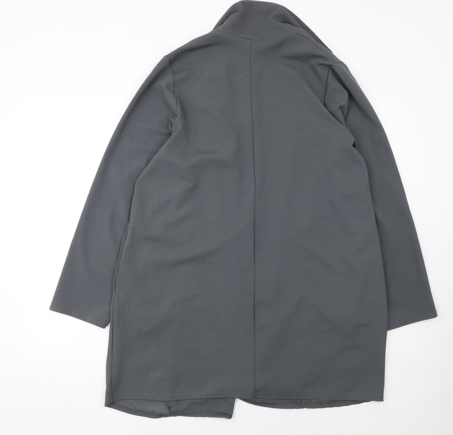 Yours Women Grey Size 18 Plus Lightweight Stretch Blazer Jacket