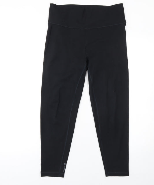 Adidas Womens Black XL Activewear Leggings Gym Yoga Trousers