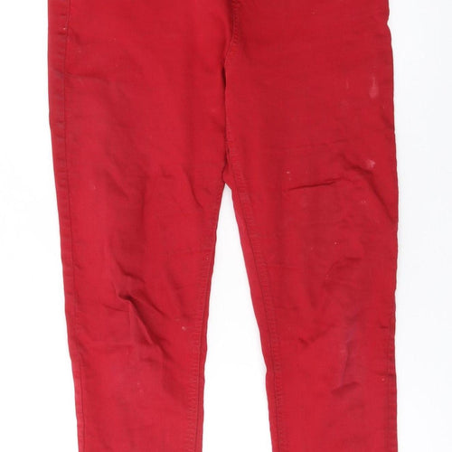 Marks and Spencer Women’s Red Slim Jegging Jeans Size 12