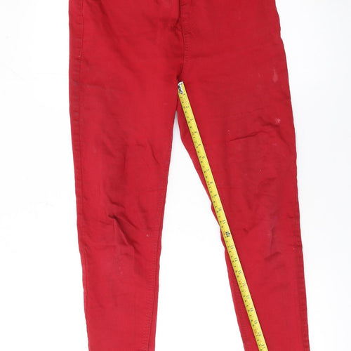 Marks and Spencer Women’s Red Slim Jegging Jeans Size 12