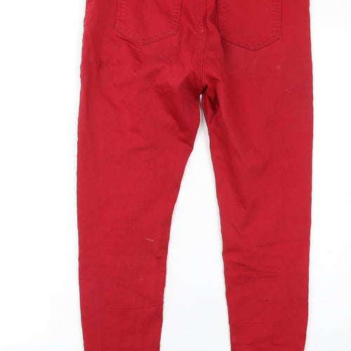 Marks and Spencer Women’s Red Slim Jegging Jeans Size 12