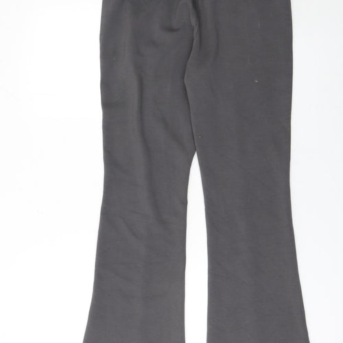 Tu Women's Grey Flared Sweatpants Size S Elastic Waist Casual Lounge Trousers