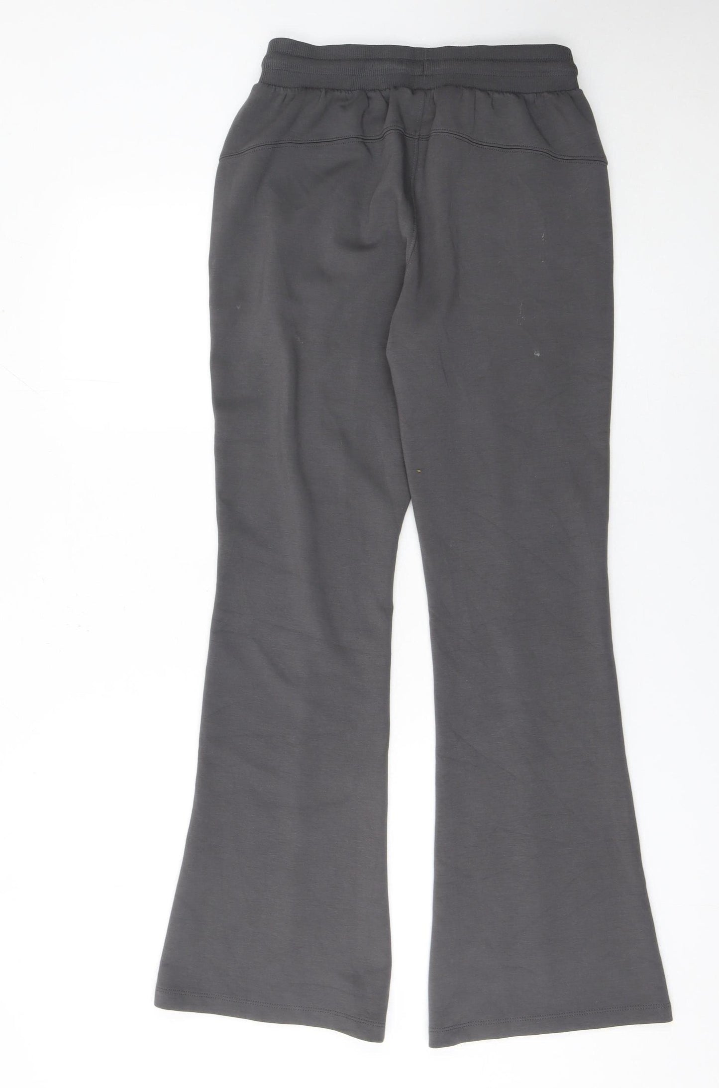 Tu Women's Grey Flared Sweatpants Size S Elastic Waist Casual Lounge Trousers