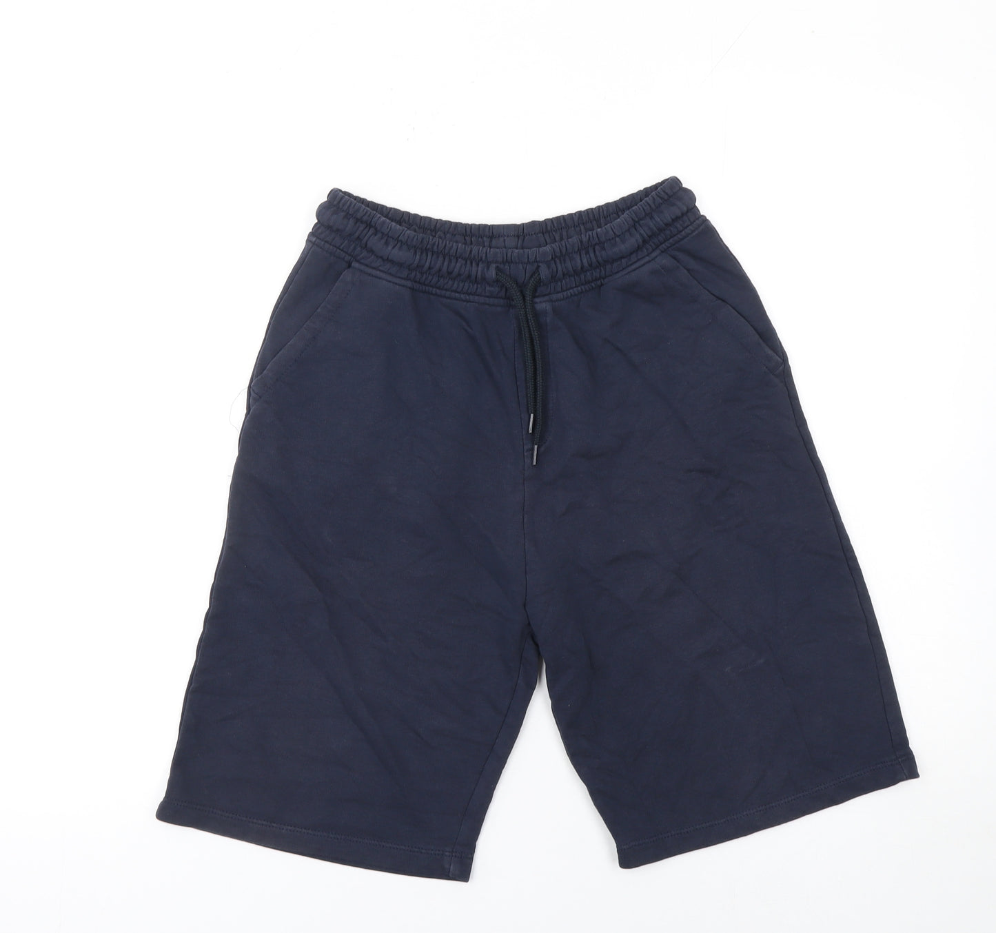 Next Boys Blue Sweat Shorts 14 Years Regular Fit Elastic Waist