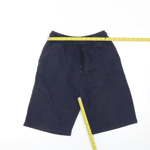 Next Boys Blue Sweat Shorts 14 Years Regular Fit Elastic Waist