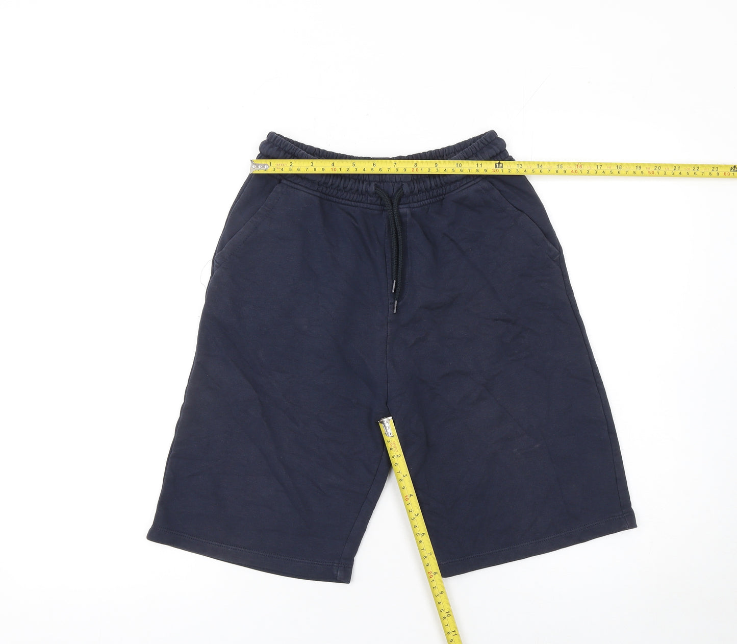 Next Boys Blue Sweat Shorts 14 Years Regular Fit Elastic Waist