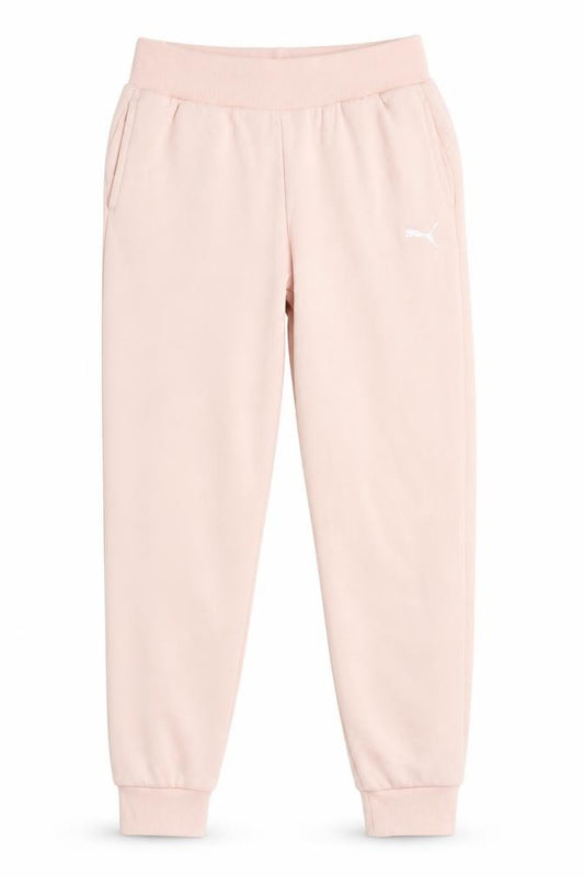 Puma Girls Pink Jogger Sweatpants 13-14 Years Cotton Blend Fleece Trousers