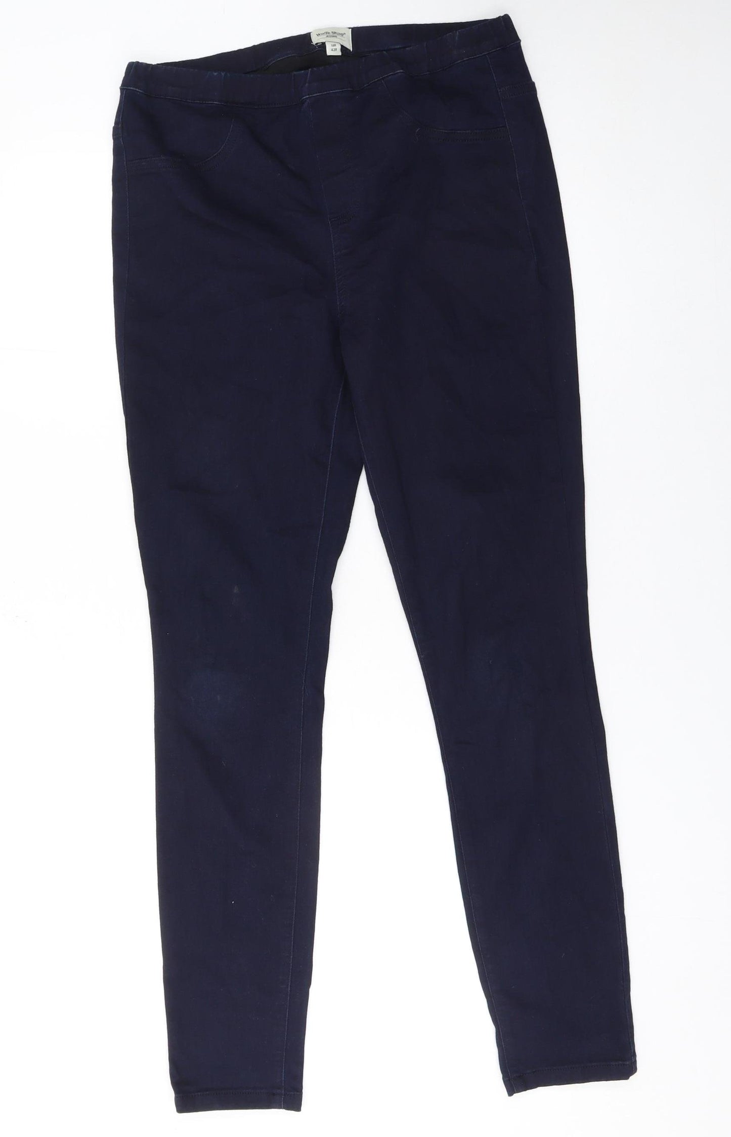 White Stuff Womens Blue Size 14 Slim Fit Jegging Jeans