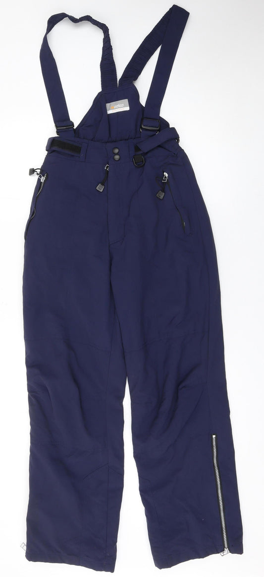 Odlo Women's Blue Waterproof Insulated Snow Pants Size 10
