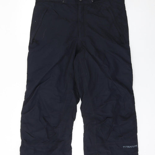 Columbia Men's Black L Snow Pants Waterproof Insulated Ski Trousers